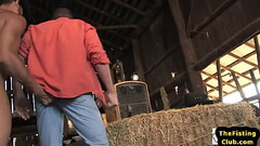 Sturdy top sucked off before fisting farmers asshole Thumb