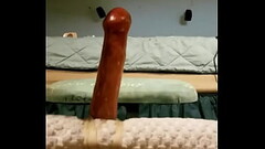 Spike 1984 goes ATM with dildo Thumb