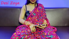 A Beautiful Indian wife masturbate while watching porn and squirt huge on sofa Thumb