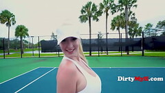 Tennis MILF'_s Penis Play Thumb