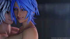 Kingdom Hearts ~ Riku x Aqua - Thighjob ~ MasterDan Thumb