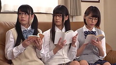 https://bit.ly/3IHkHdQ　むっつり文系メガネっ子3姉妹知的好奇心&rarr_性的欲求へ！？書籍の世界でしか知らなかった男性器を目撃し痴態を晒し大暴走！ 想像よりも逞しくスケベ心を煽 Thumb