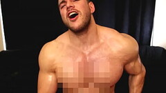 Very horny pecs n cock Thumb