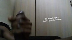 MY FIRST TIME MASTURBATING. LONG CUM SHOT Thumb