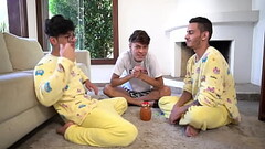 Making OF - Leandro Leme &amp_ Ryan Ross &amp_ Hanry Onlyjapa - Bareback (Pula Pirata) Thumb