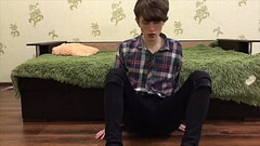 Quick jerking off before go to walk Thumb