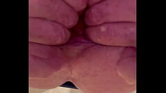 Stretching and Showing my rosebud 2 Thumb