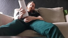 Dirty Talking Guy Fucking His Toy For Molly Thumb
