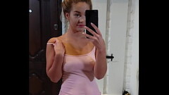 Mia Piper (aka Hazel Grace) masturbates in front of mirror Thumb