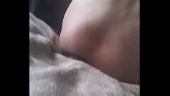 BBC Dildo entering my Pussy Thumb