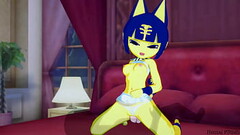 Ankha Rides A Nice Cock In The Bedroom Thumb
