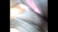 She likes playing with that pussy Thumb