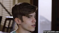 Gay boy fucked by his organ donor'_s stepbrothers Thumb
