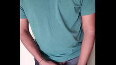 Alan Prasad humps wall and cumshots a massive load Thumb