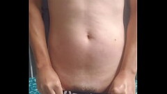 New red boxer gay boy underware underpants Thumb