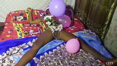 I presented my pussy as a Christmas Gift to surprise my Ex boyfriend, he fucked me real hard Thumb