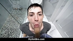 Pounding His Thieving Straight Stepbrother&rsquo_s Tight Hole Thumb