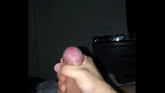 Stroking My Big Cock Until I Bust A Fat Load All Over My Hand Thumb