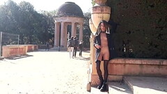 OUTDOORS Getting naked in a PUBLIC PARK in Barcelona Thumb