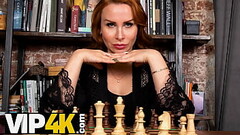 MATURE4K. Busty mature instead of chess plays with studs delicious penis Thumb