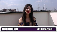HOTKINKYJO Interview (2018 &amp_ remastered 2021). Official interview with real pornstar! Thumb