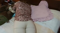 Latina comes home from work very excited and shows off in front of her stepson before fucking Thumb