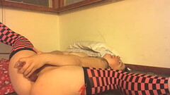 18 slutty Candice with big nipples likes to do anal Thumb