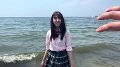 https://bit.ly/3C96zHp　ハメ撮り　海でデートした後ラブホでハメ撮りセックス。おじさんと濃厚なキス。フェラチオのテクニックがエロい。手マンされてめちゃくちゃ気持ちよさそう。正常位で Thumb