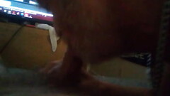 Sub inthe 6 sucking my cock so good Thumb