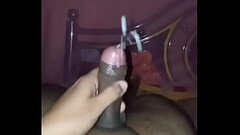 My cumshot before bed Thumb