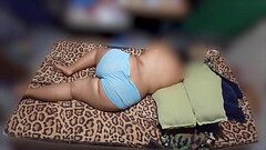 My step mother-in-law was ding while I slowly undressed her, in the end we had sex - recorded with h Thumb