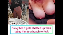 Curvy Has Too Much , Loses Her Friends In Posh Bar Then Gets Chatted Up By Perverted Teen. He Takes  Thumb