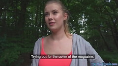 Curvy euro pulled outdoors before fucking in pov couple Thumb
