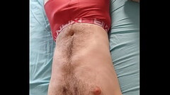 Pau marcado e latejando dentro da cueca do peludo Thumb