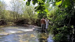 COUPLE GETS CAUGHT WHILE HE FUCKS HER IN THE ASS OUTDOOR 1of2 Thumb