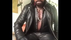 Black Muscle Smoking and Nipple Play Thumb