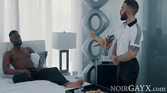Room Service Turns Into Cock Service- Papi Suave, Taye Scott Thumb