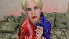Harley Quinn masturbates and cums hot. DC Comics - squad Thumb
