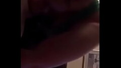 She takes the whole thing Thumb