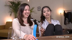 These Girls Enjoy a Dirty Candle Lit Dinner Thumb