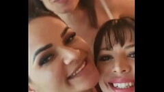Pamela pantera dan&ccedil_ando funk com marcela branquinha e luna oliveira... atrizes porno e acompa Thumb
