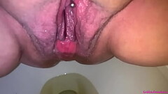 My fat pussy just got fucked- Lick up my bbw creampie Thumb