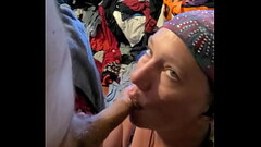 Princess doing what she loves, sucking dick. Thumb