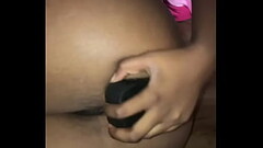 Stuffing Dildo In My Pussy solo Thumb