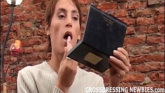 We start with a little bit of makeup Thumb