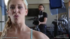 Camera man fucks fitness instructor Thumb