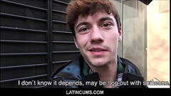 LatinCums.com - Young Amateur Latino Twink Boy Paid Cash Fuck Stranger POV Thumb
