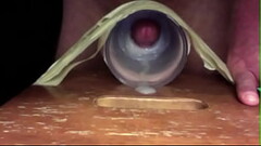 Fleshlight fuck and cum draining out Fleshlightman1000 Thumb