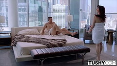 TUSHY Anal-curious redhead Jessica spices up her marriage Thumb