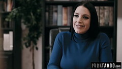 PURE TABOO Devious Dr. Angela White Hoodwinks Client Into Lesbian BDSM Thumb